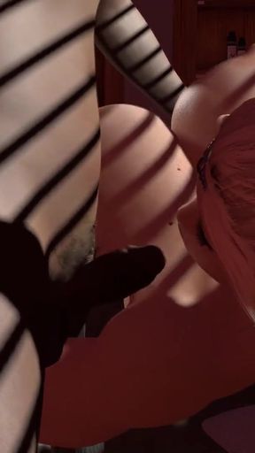 Big Thick Muscle Elf Girl Sucking A Small Penis   Clip 2