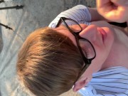 Nerd Gets Facial on Hike