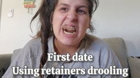 First Date Disaster with Retainers - Lisp Talking, Drooling Saliva Everywhere & They Keep Falling Out POV