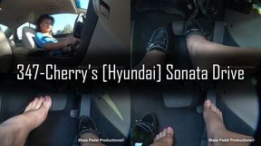 347-Cherry [Hyundai] Sonata Drive [in Loafers]