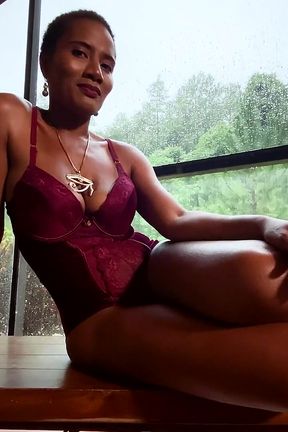 Rainy Day JOI Featuring Jet Setting Jasmine