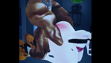 Sexo con mi mujer gotica en imvu