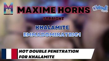 Quand khalamite et Emmadominatric1 s&rsquo_y mettent, c&rsquo_est une pure folie Fellation baveuse, domination, soumission...