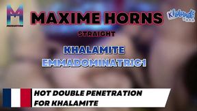 Quand khalamite et Emmadominatric1 s&rsquo_y mettent, c&rsquo_est une pure folie Fellation baveuse, domination, soumission...