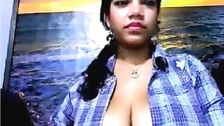 Big boobs Gheeta bhabi cam show