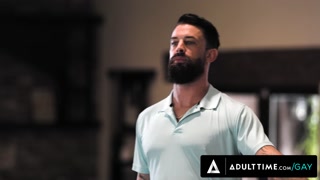 HETEROFLEXIBLE - Sex Addict Des Irez Caught By DILF Alpha Wolfe While Wanking! HIS ASS GOT DESTROYED