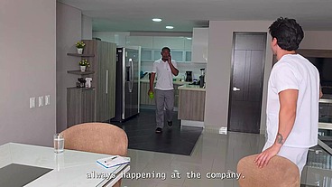 A beautiful Latina with a perfect body stretches her pussy with the nurse's hard cock while her husband is away