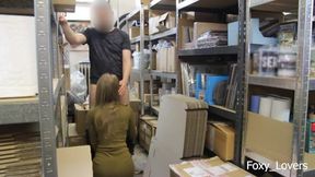 Temptation at Work: My Secret Encounter with a Warehouse Worker