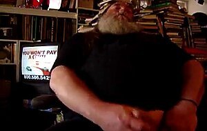 Daddy Bear Jerks Off Solo