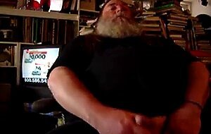 Daddy Bear Jerks Off Solo