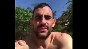 Gato dotado na piscin