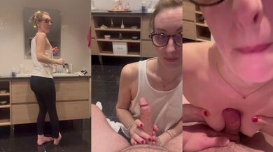 he asks me for a quiet handjob because he is a fan of manojob