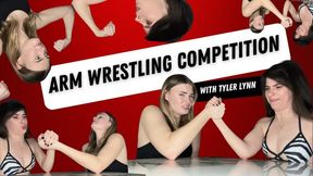 4K Ziva Fey - Arm Wrestling Competition With Tyler Lynn