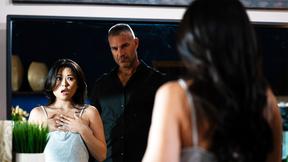 Petite Asian chick Lulu Chu teen twat railed by her ex prof