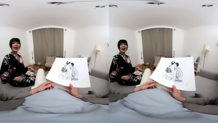 Sweet Japanese girl Riri secretly loves hard sex with big cock