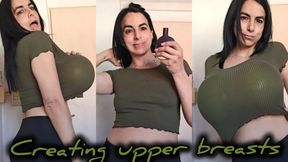 Creation and expansion of upper breasts!