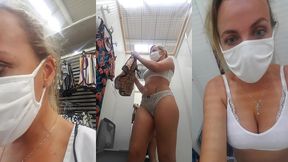 25 aujourd hui dans la cabine d essayage je t emmene avec moi !!!petit essaie ...