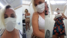 25 aujourd hui dans la cabine d essayage je t emmene avec moi !!!petit essaie ...