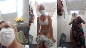 25 aujourd hui dans la cabine d essayage je t emmene avec moi !!!petit essaie ...