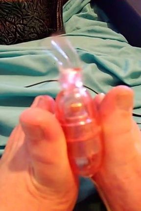 Clit Vibrator Between My Feet