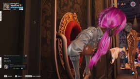 Waiting for a visitor for samples