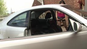 British MILF Scene-2 milf Busty Tanya Cox in Lingerie Fucking in the Neighbor's Car