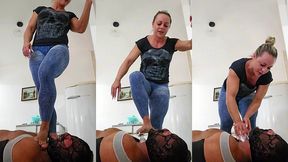 trampling throat on my brat