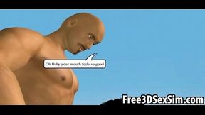 Hot 3D Cartoon Honey Gets Fucked Hard Outdoors On A Boat