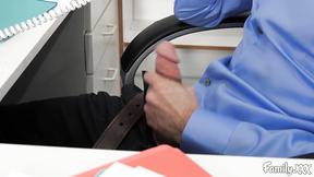 ”Dazzling Carmen Caliente dicked down in an office”