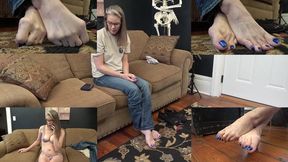 Shaylee Strips For The Boss