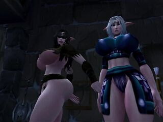 Night Elf Bimbos Desire U To Cum