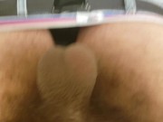 Young hispanic jerking off in public restroom Onlyfans rickdick98