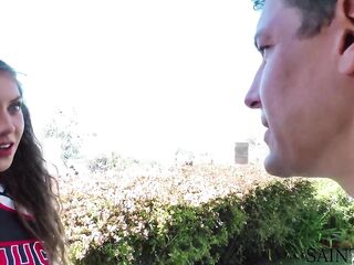 Elena Brings Her Cheer Excitement Beyond the Floor