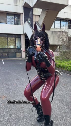 Latex Pony Girl