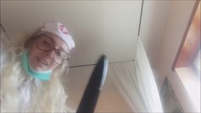 nurse fetish will drive ya crazy with her suppositories session and a visit for your sperm