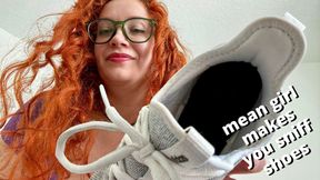 manipulative mean girl makes you smell her stinky sneakers - full video on Veggiebabyy Manyvids