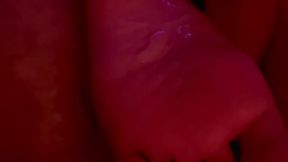 "Want my feet?" Reverse Foot Fuck & Cumshot during Harry Potter