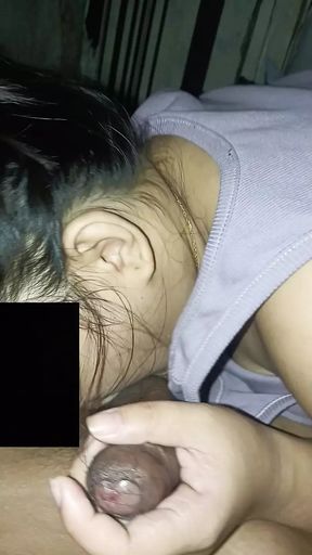I fucked my chubby GF after school