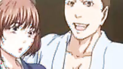 Hot Japanese wife gets gangbanged in a hot spring by a pack of horny dudes