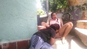 Me llego el cobrador y me toco pagarle en especie en la calle