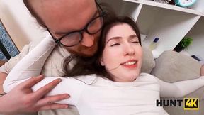 Hunt4K's GF takes it to the next level as a hot and willing whore.