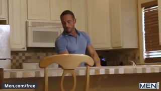 Men.com - Cliff Jensen and Damien Kyle and Myles Landon - Coffee Time - Dri