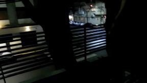 mi hijastro me coje el culo en el balcon