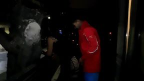 mi hijastro me coje el culo en el balcon