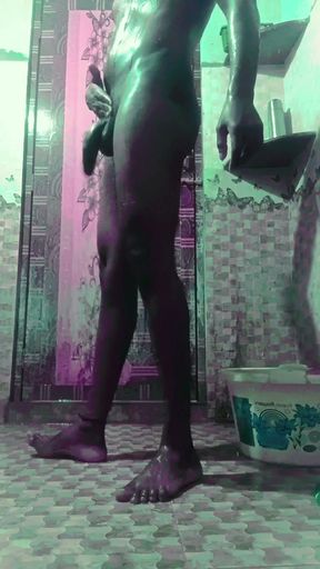 Tamil boy bothroom masturbation part 2 video