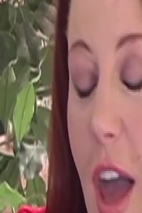 Horny Redhead Frankie Deepthroats His Big Black Cock and Gets Her Tight Pussy Hardcore Fucked