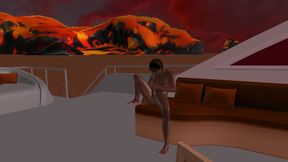 Animated 3D Gay Porn - Solo Black Man Sitting Shaking His Dick