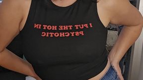 HAUL, TRYING ON FUNNY SHIRTS