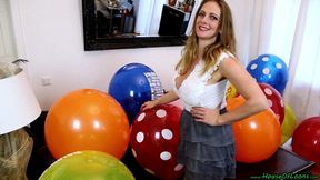 girlfriend popping your rare Q24 balloons