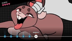 Furry Puppy Gets Praised By His Bunny Girl Boss And Gets A Special Reward Beat Banger Pt. 2